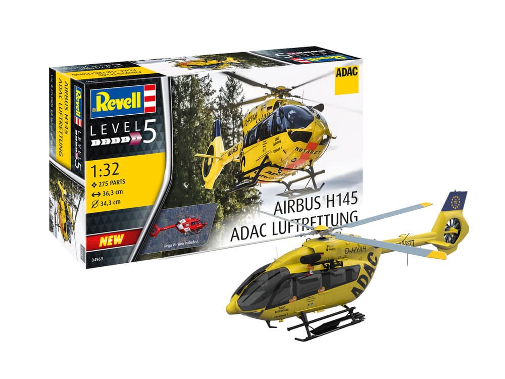 H145 ADAC/REGA Model Kit 1:32 | Detailed kit